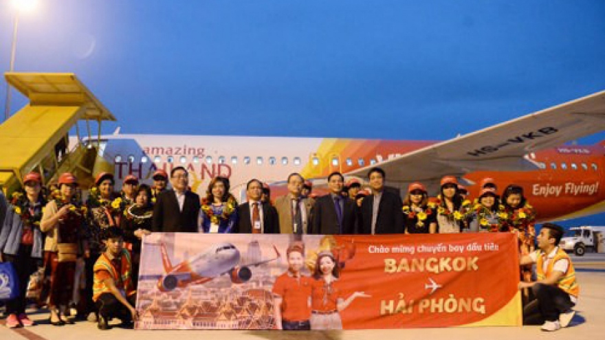 Vietjet inaugurates new route from Haiphong to Bangkok
