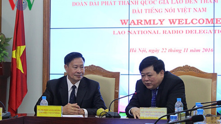 VOV, Lao National Radio strengthen cooperation