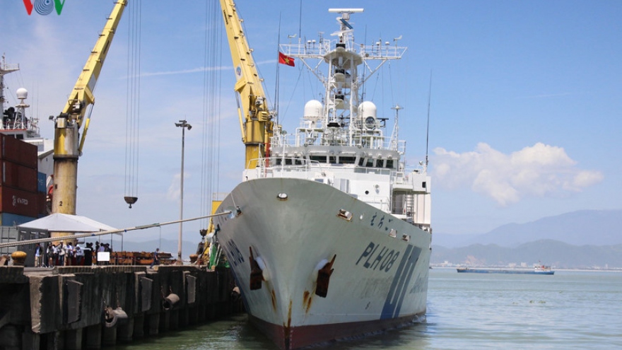 Japan Coast Guard vessel joins anti-piracy drills in Vietnam 