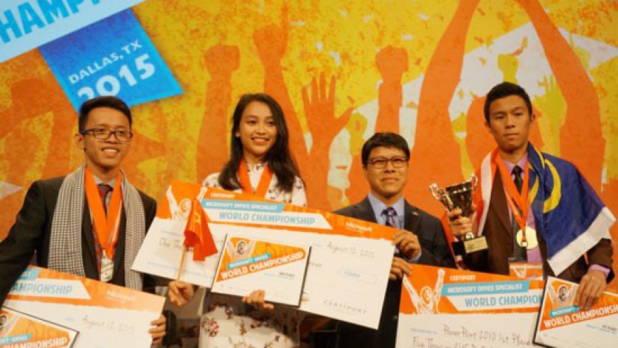 Microsoft office specialist competition launched in Thai Nguyen