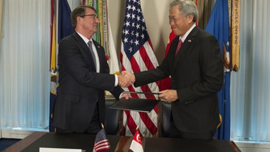 Singapore, US strengthen defence cooperation