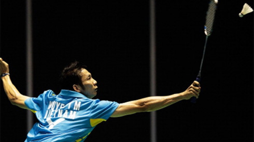 Tien Minh knocked out of Austrian Open