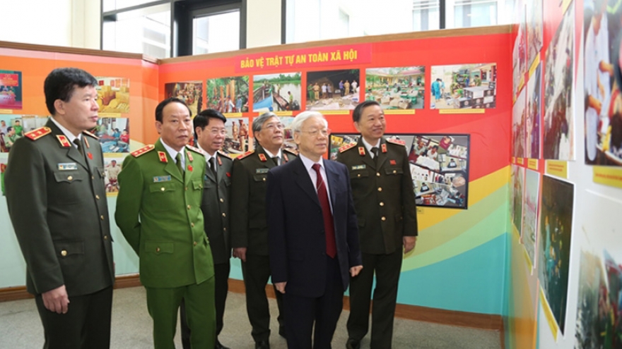 Party chief hails public security forces’ performance