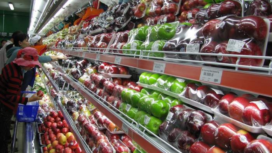 Imported fruits may take over Vietnamese market