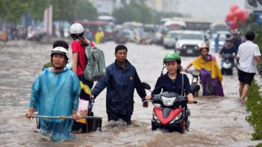 Heavy rains put pressure on US$550 million drainage system in Hanoi