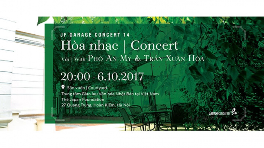 Pho An My, Tran Xuan Hoa to perform at Hanoi’s JF Garage Concert 14