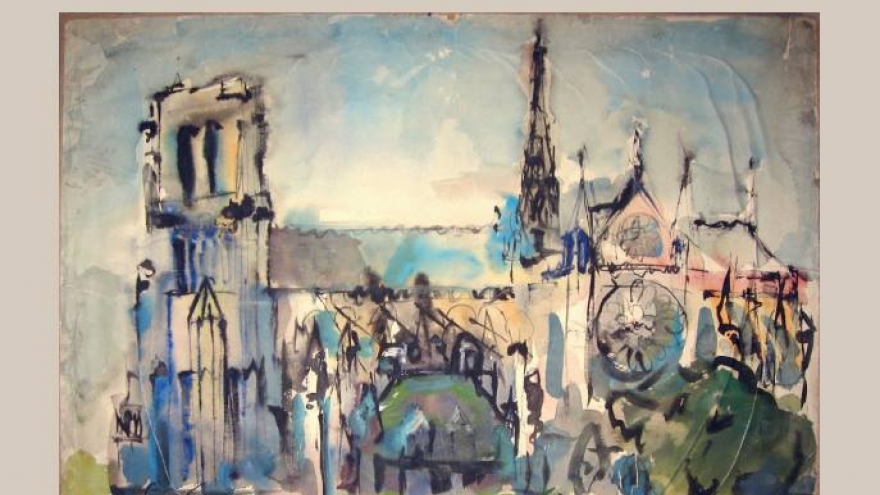 Exhibition “Sun Rising over the Mekong: 50 Years of Vietnamese Painting” in London