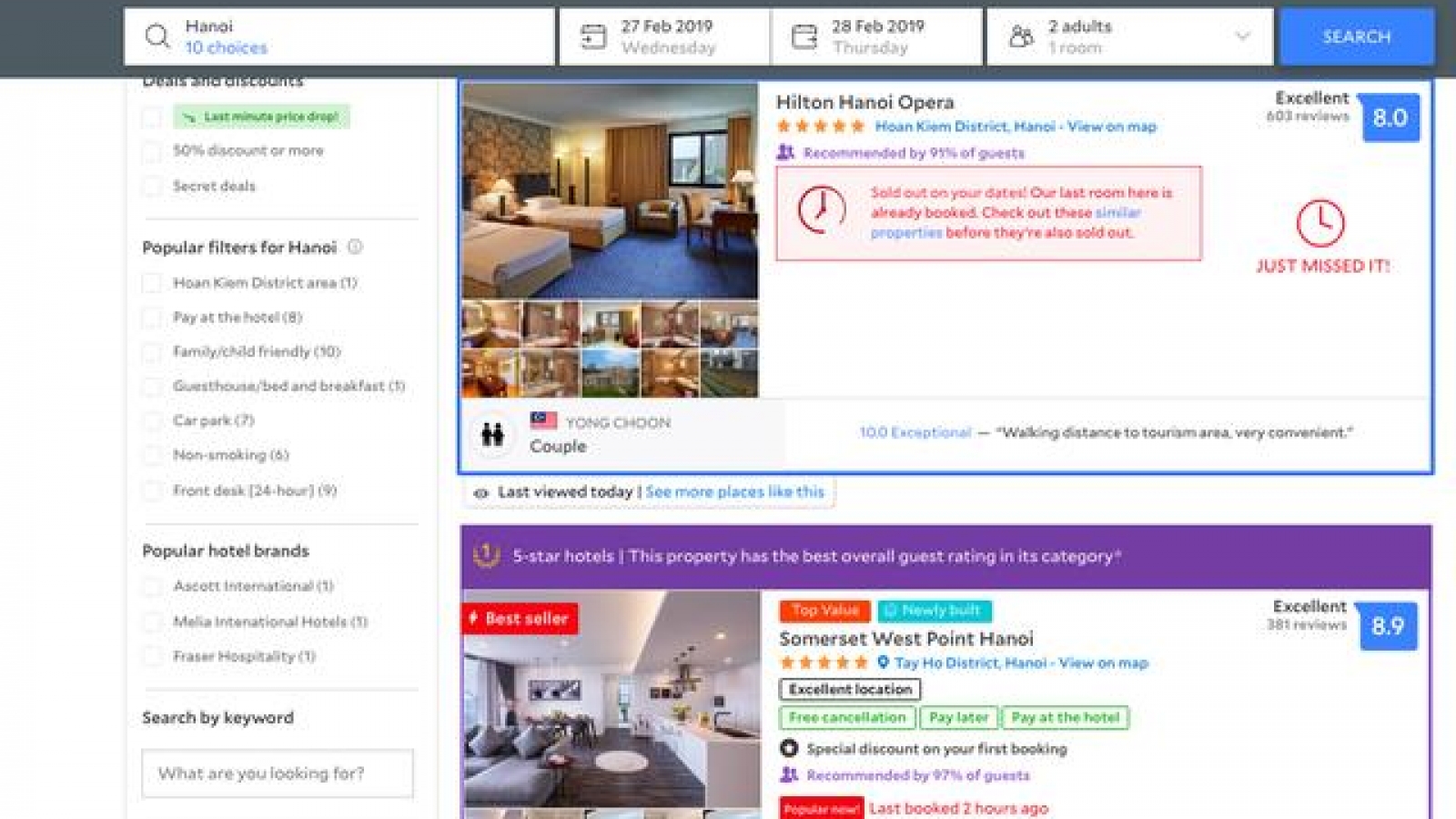 Hanoi five-star hotels fully booked ahead US-North Korea Summit