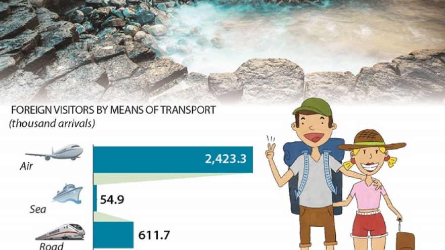 Vietnam welcomes record number of foreign visitors