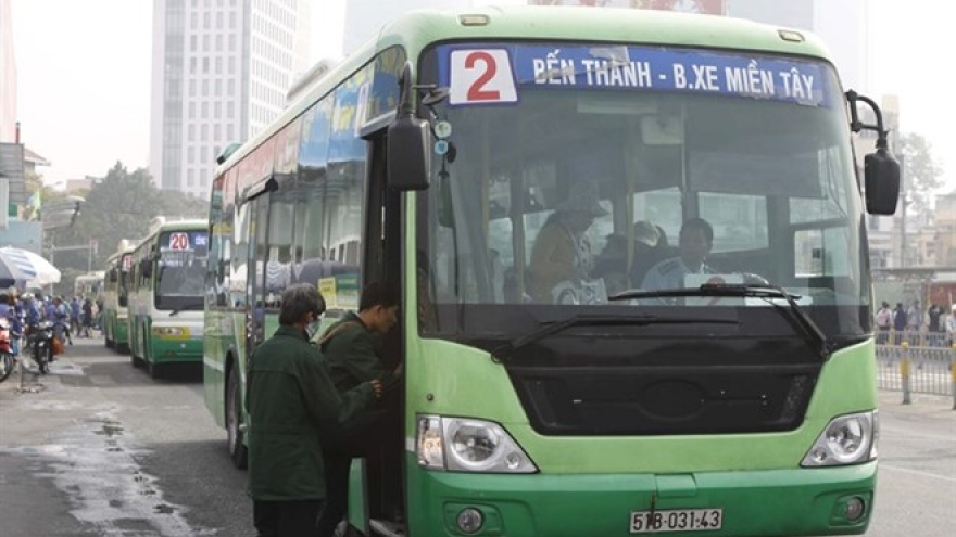 HCM City strives to reach target of 800 green buses