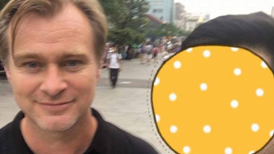 Christopher Nolan spotted walking the streets of Saigon