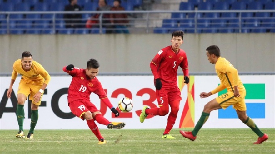 Vietnam beat Australia 1-0 in AFC U23 tournament