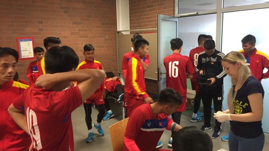 Vietnam U20 begins training camp in Germany
