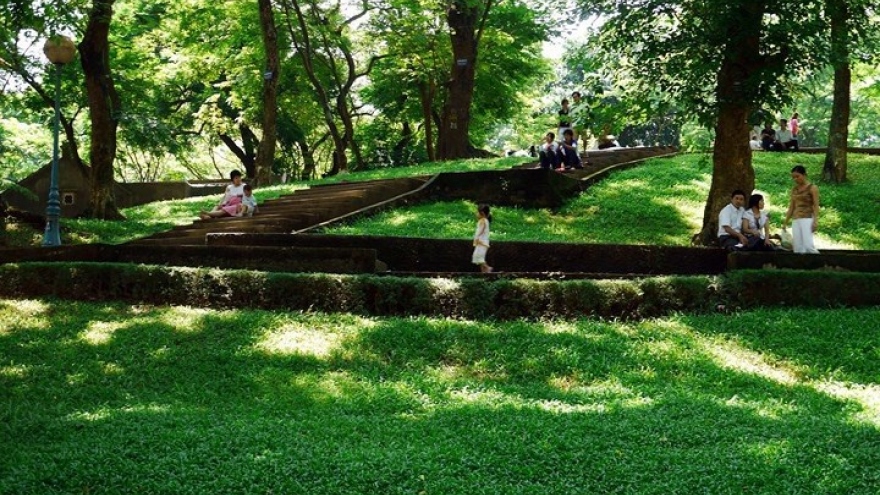 Green spaces around Hanoi for some cool summer shade