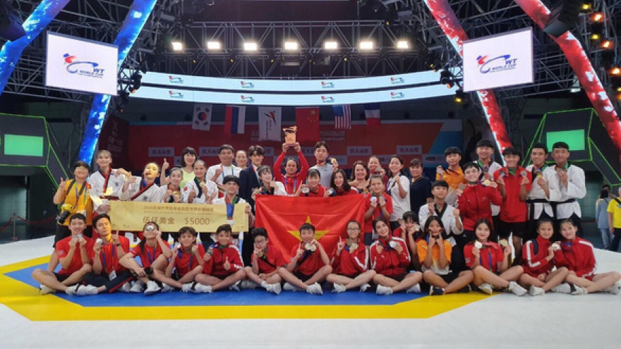 Vietnam win four taekwondo world cup gold medals