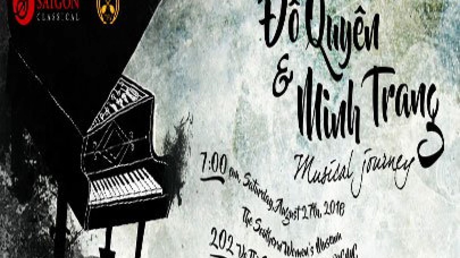Pianist duo to perform at Saigon Classical concert on August 27