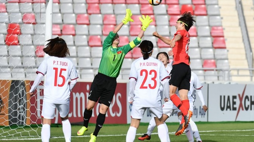 Vietnam lose 0-4 to RoK in AFC Women’s Asian Cup