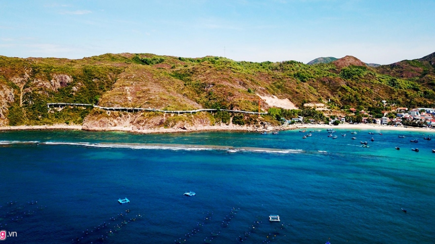 Discovering underwater sea path of Quy Nhon
