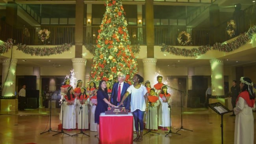 Hotels nationwide celebrate Christmas