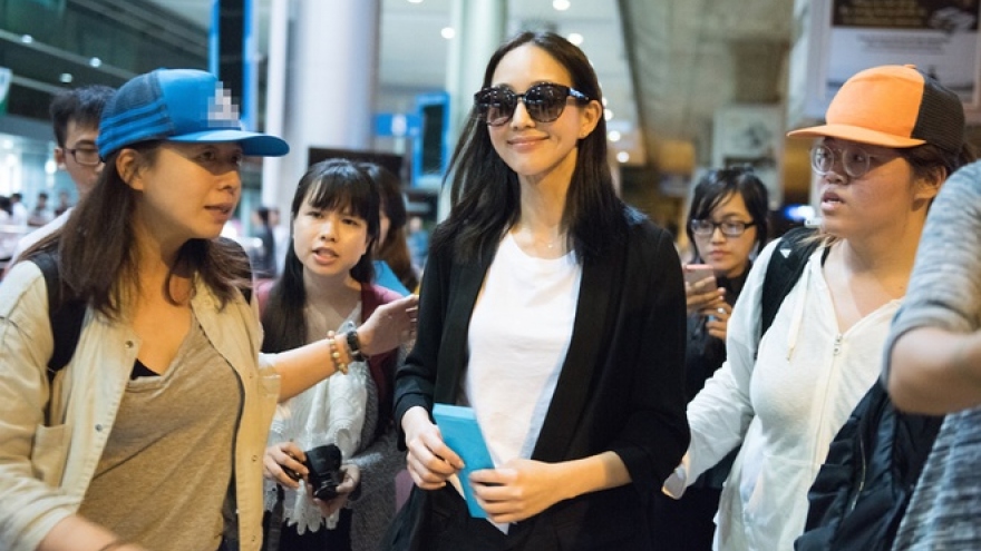 Janine Chang arrives in Vietnam