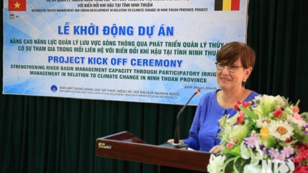 Belgium assists Ninh Thuan in river basin management
