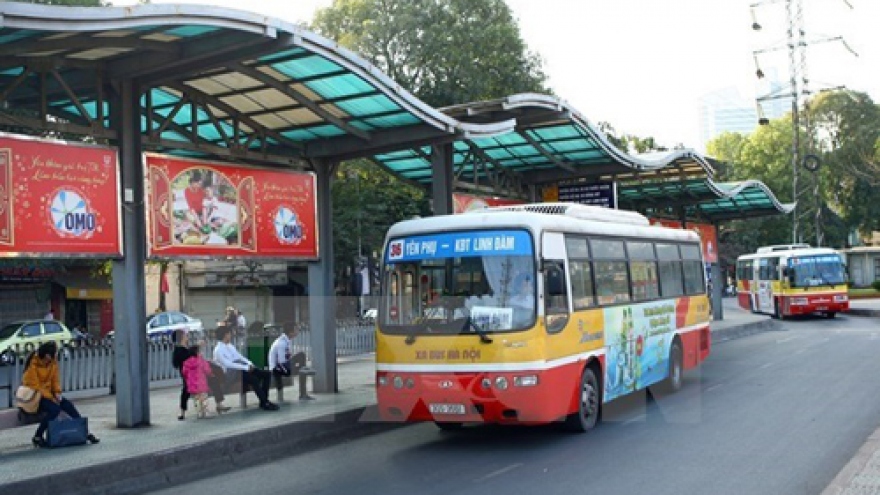 Hanoi’s bus route change starts January 2