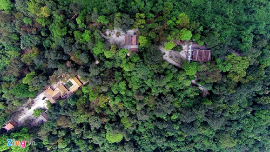 Hung Kings Temple from high view