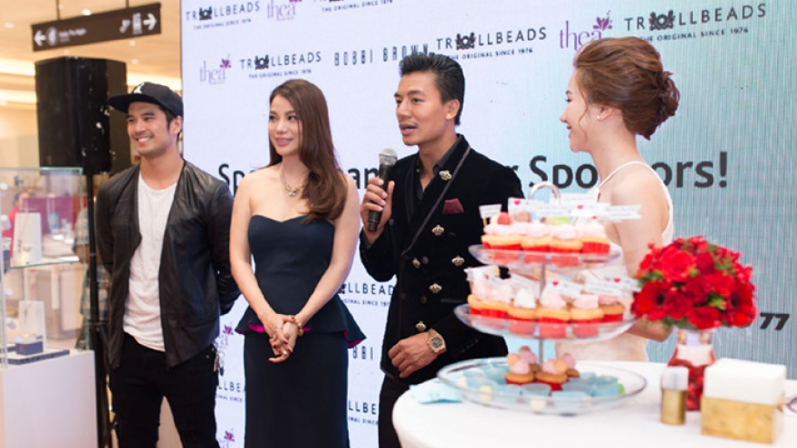 Ngoc Anh elegant at HCM City fashion event