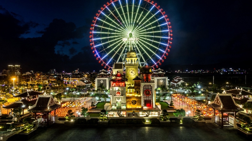 Asian colour festival in Da Nang
