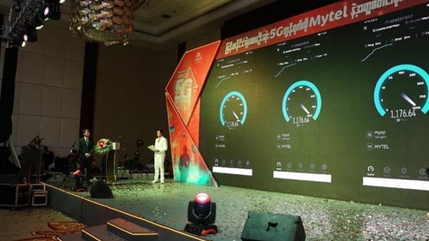 Telecom group launches 5G technology in Myanmar