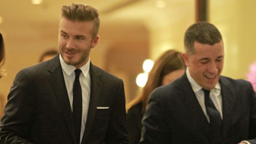 David Beckham stirs up Hanoian fans fever 