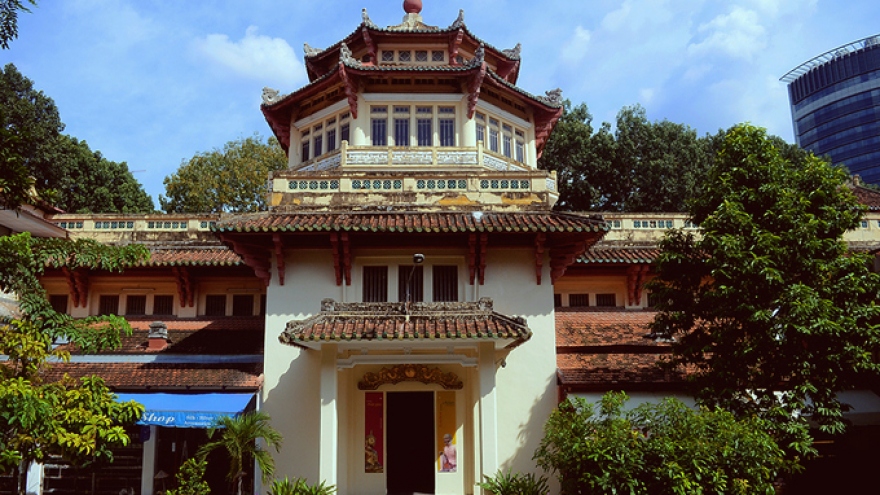 Century-old buildings with French architectural styles in Saigon 