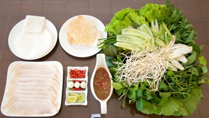 Pork Summer Roll - A specialty of Da Nang
