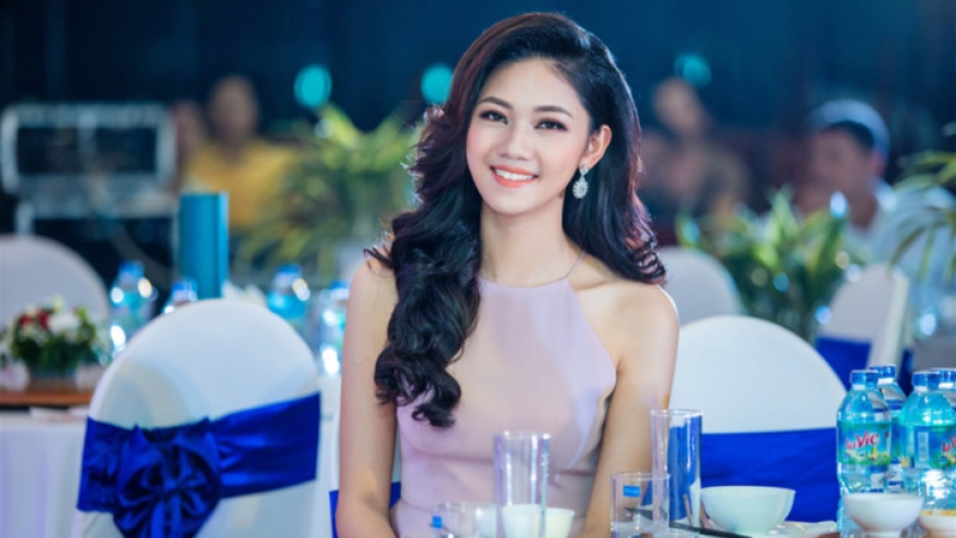 Thanh Tu gorgeous at VOV Television Channel 9th birthday party 