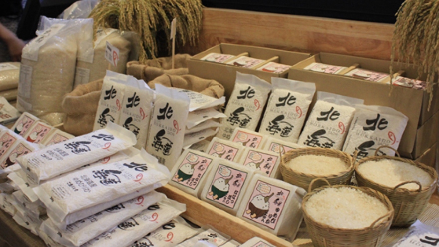 Japanese rice appears in HCM City