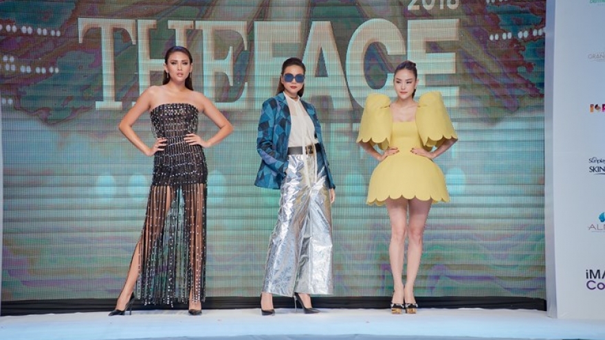 Thanh Hang, Hoang Yen, Minh Hang radiant at the Face Vietnam