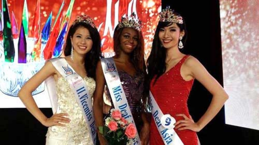 Nguyen Thuy Doan finishes 3rd at Miss Deaf World