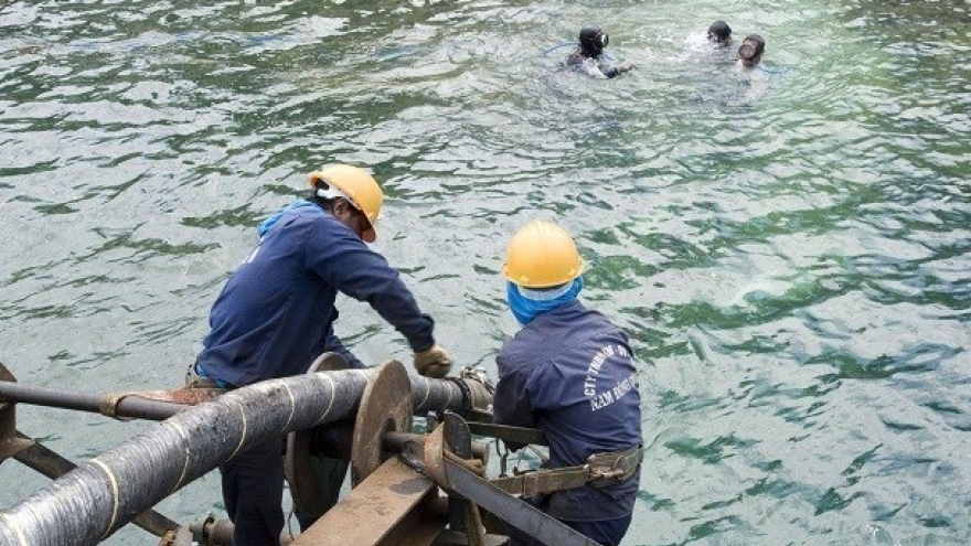 APG submarine cable damaged