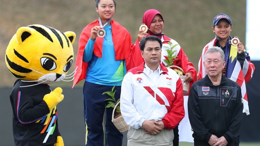 Oanh wins first medal for Vietnam at SEA Games