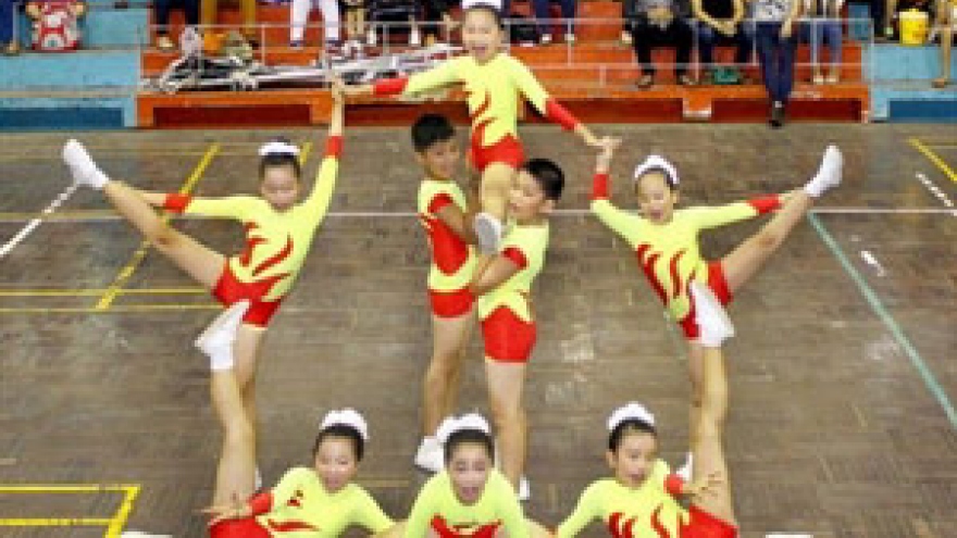 Vietnam wins six golds at Asian aerobics competition