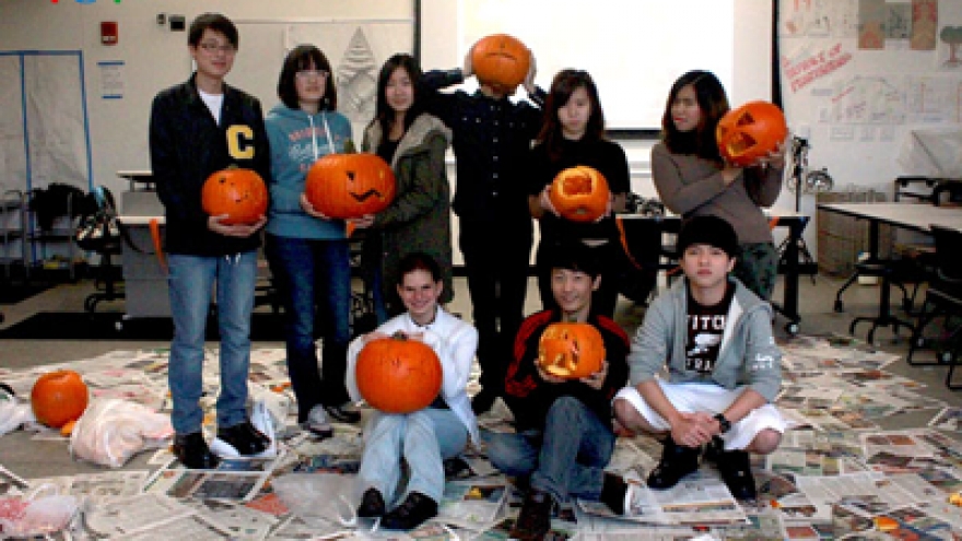 OV students celebrate Halloween