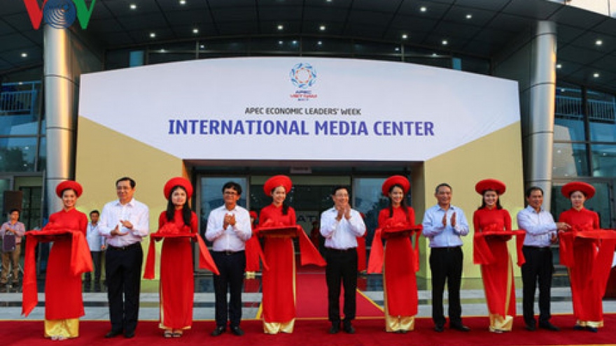 APEC 2017: International media centre opens in Da Nang