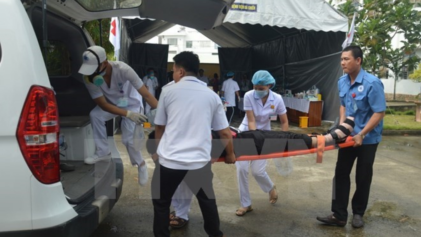 APEC 2017: Da Nang holds emergency responding drill