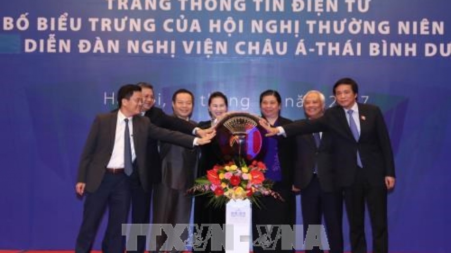 Website, logo of 26th Asia-Pacific Parliamentary Forum launched
