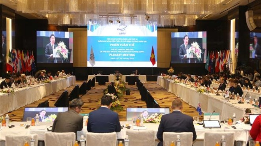 Asia-Pacific parliaments backs regional economic-trade cooperation