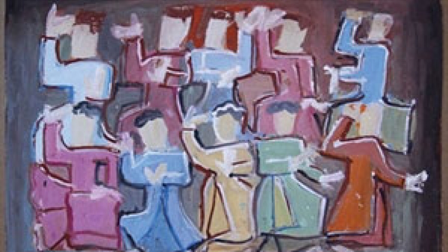 Recluse artist's work on display after 31 years