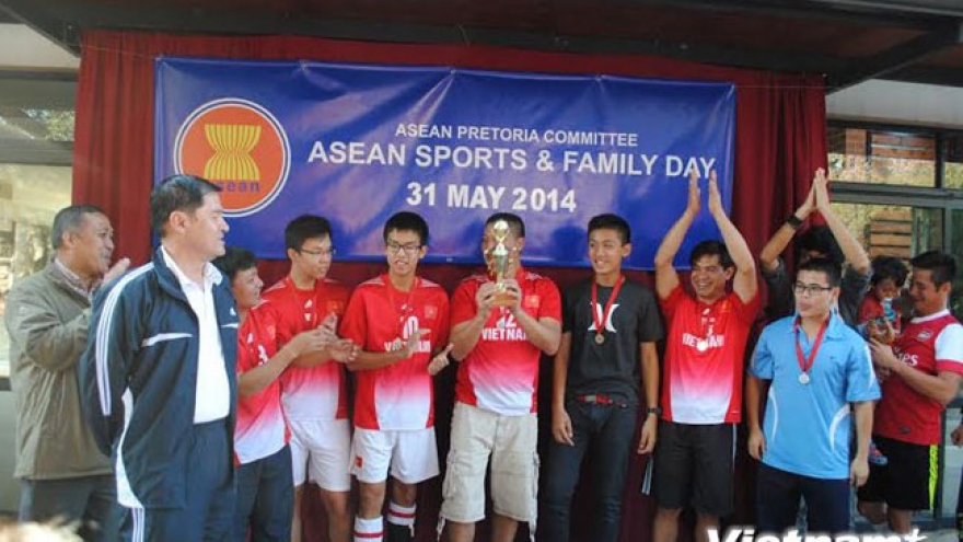 South Africa, France mark ASEAN Sports and Family Day