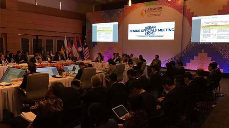 ASEAN officials discuss preparations for upcoming summit