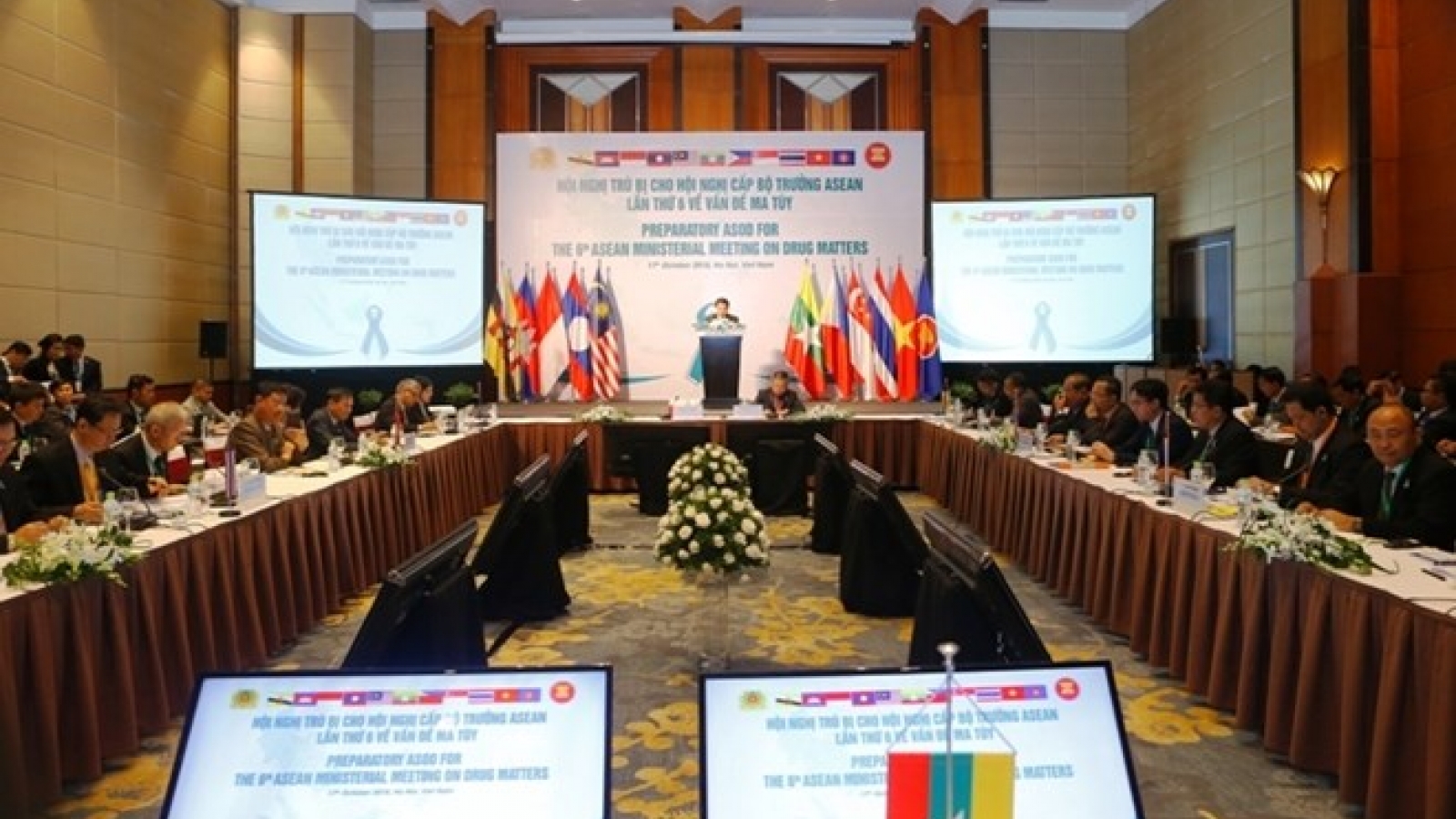 ASEAN countries intensify cooperation in war on drugs