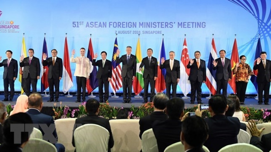 51st ASEAN Foreign Ministers Meeting opens in Singapore